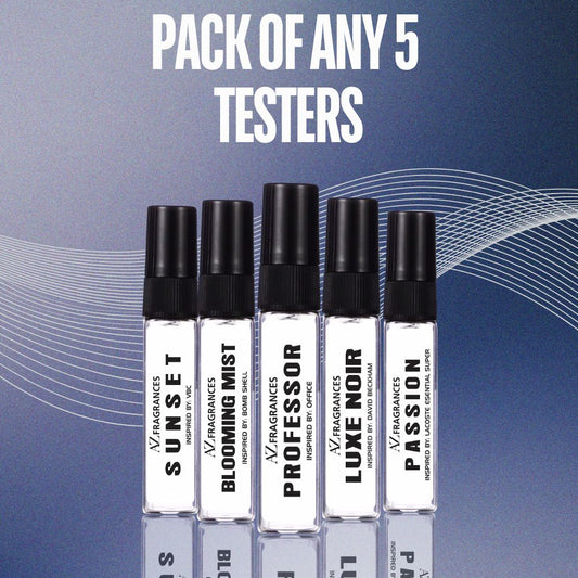 Pack Of 5 Any Mixed Testers